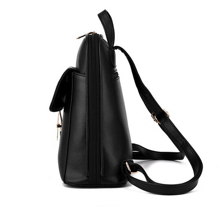 Sal PU leather backpack