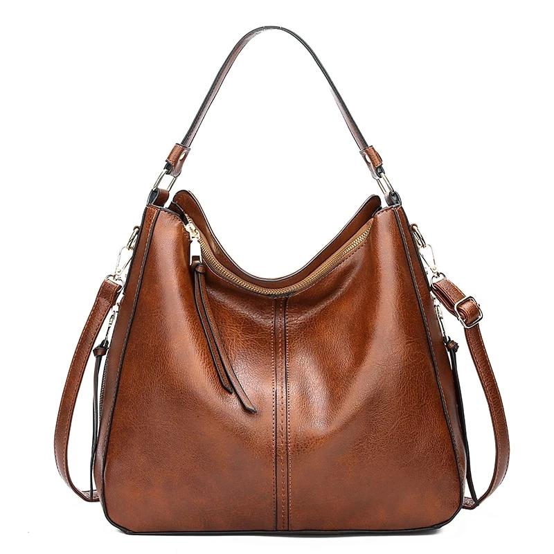 Gaiane PU leather bucket handbag