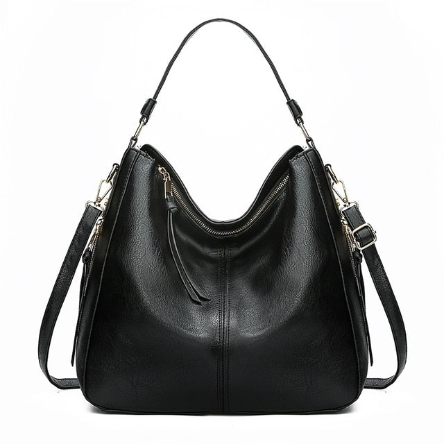 Gaiane PU leather bucket handbag