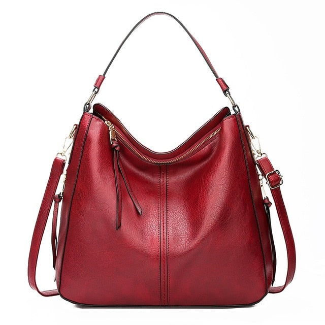 Gaiane PU leather bucket handbag