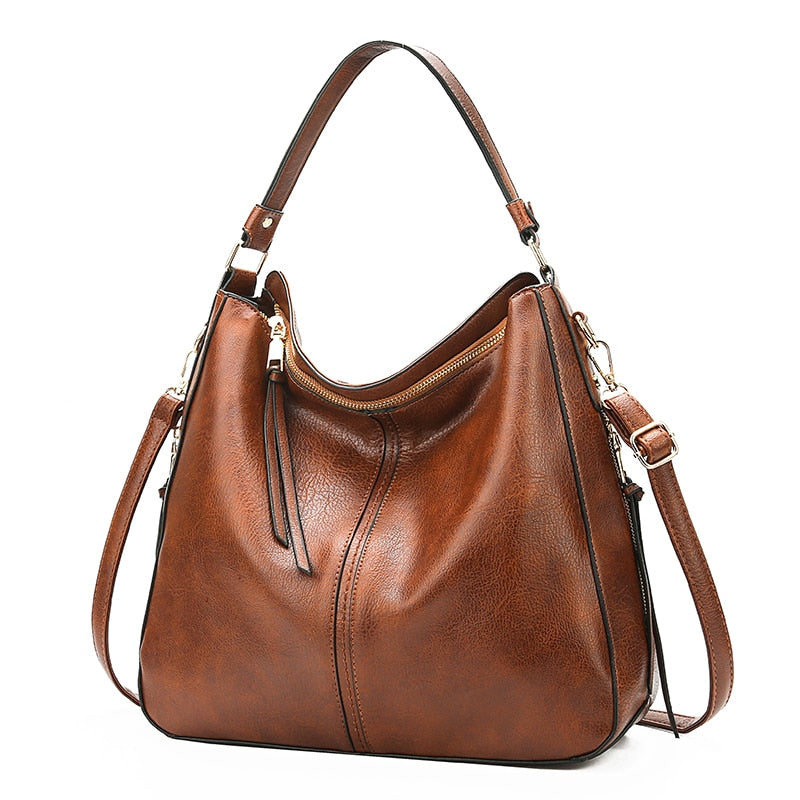 Gaiane PU leather bucket handbag