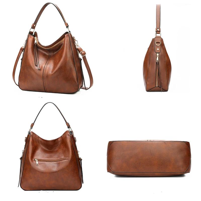 Beryl PU leather tote handbag