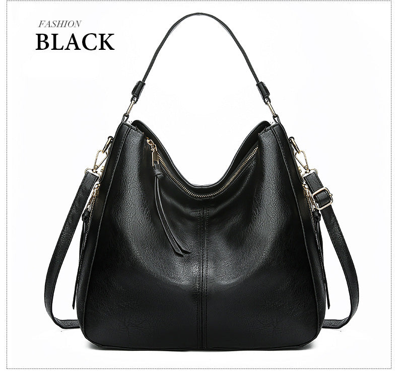 Beryl PU leather tote handbag