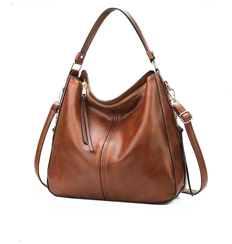 Beryl PU leather tote handbag