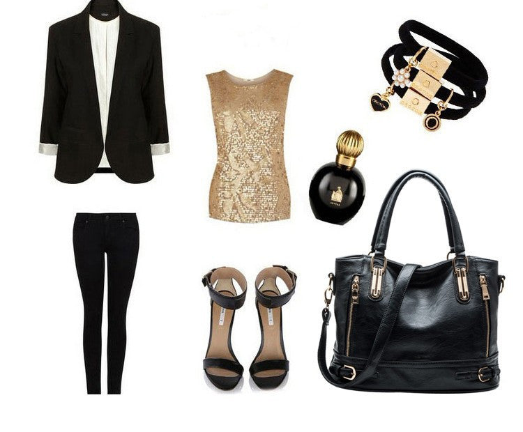 Madara split leather tote bag