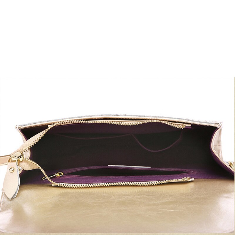 Franny genuine leather clutch