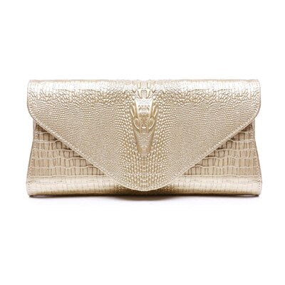 Franny genuine leather clutch