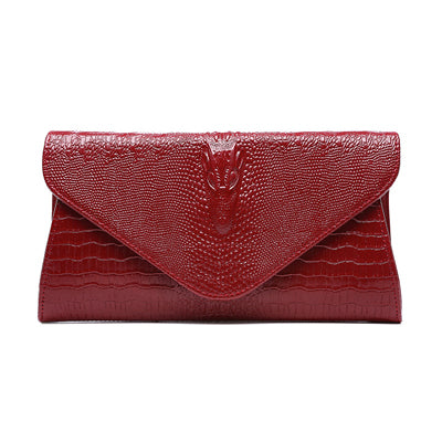 Franny genuine leather clutch