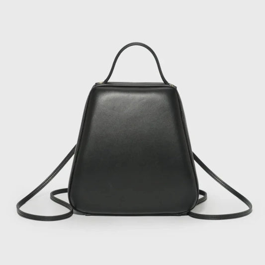 Leather backpack