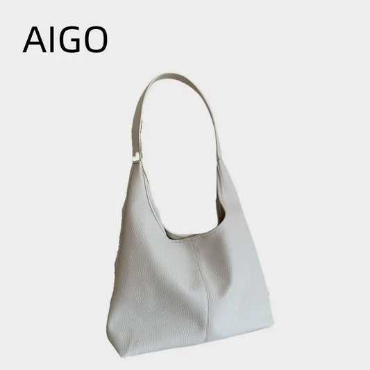 Aigo PU leather shoulder bag