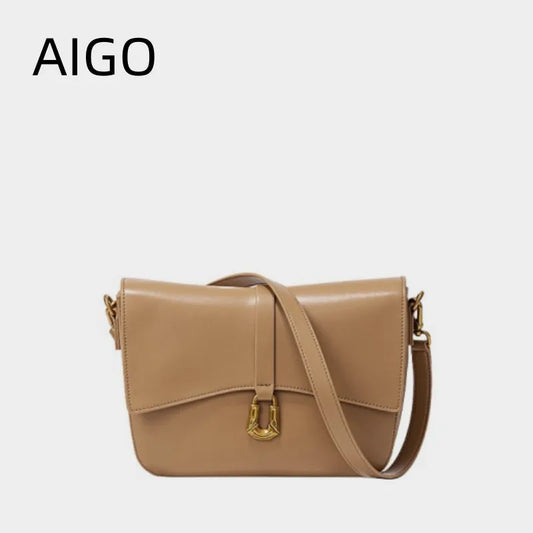 Aigo Leather crossbody bag