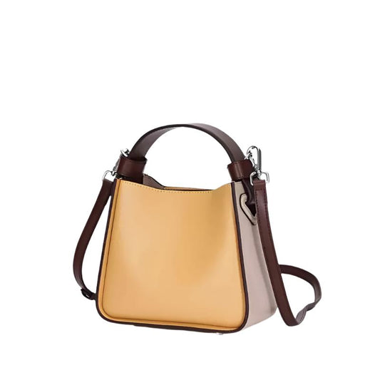 Leather shoulder bag