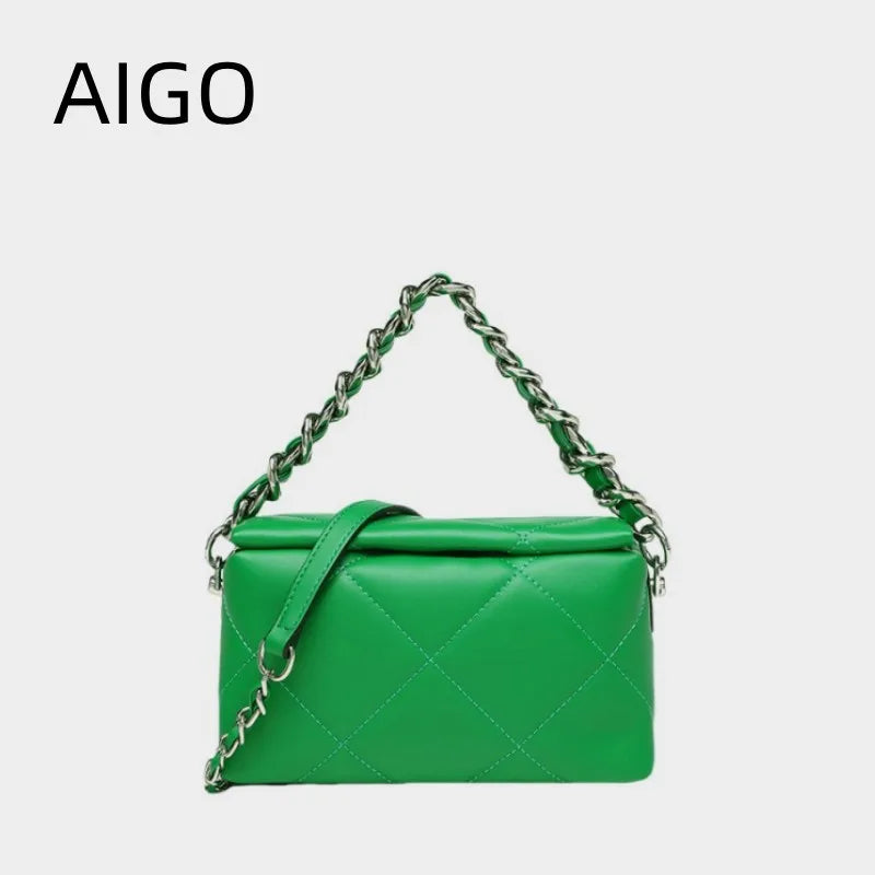 Aigo Leather messenger bag