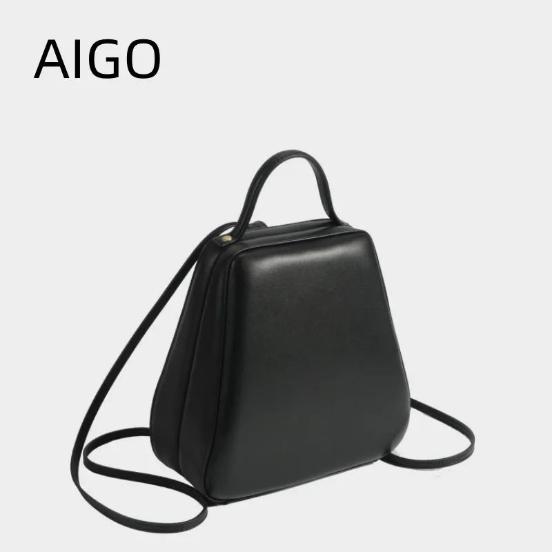 Aigo Leather backpack