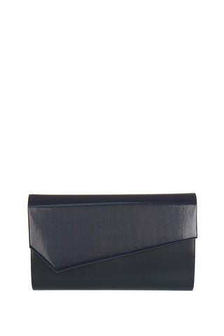 Arwena genuine leather envelope clutch bag