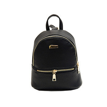 Oliva PU leather backpack