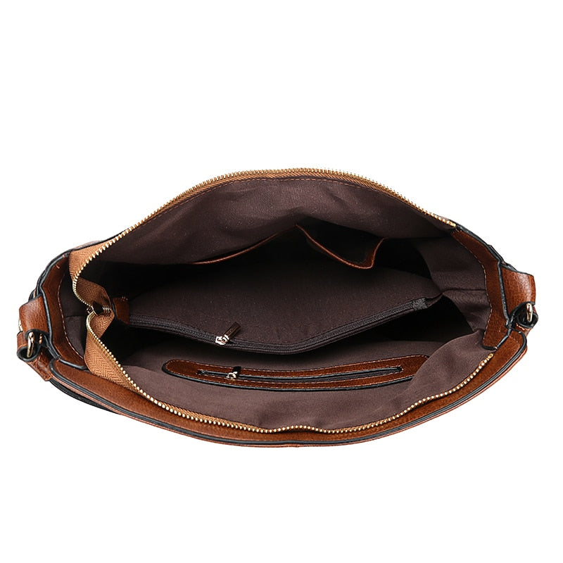 Gaiane PU leather bucket handbag
