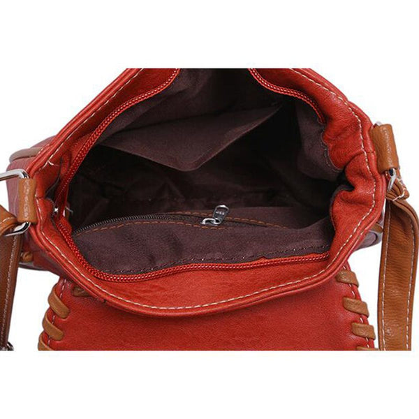 Caoilean PU leather cross-body bag