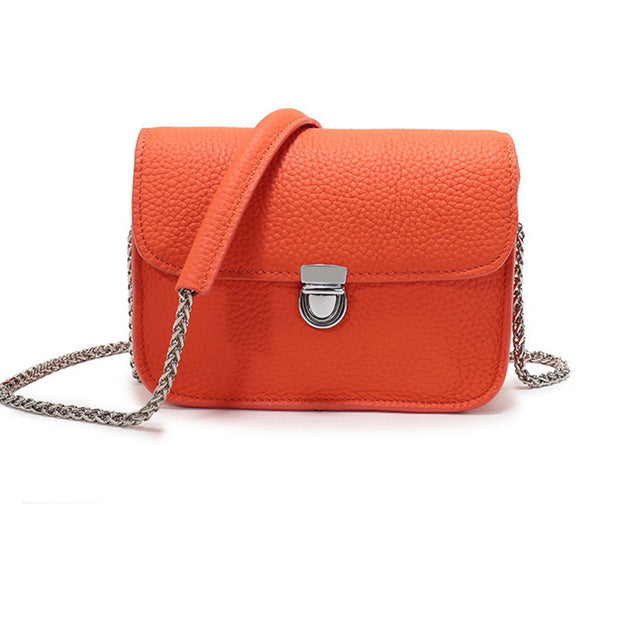 Scilla genuine leather cross-body handbag
