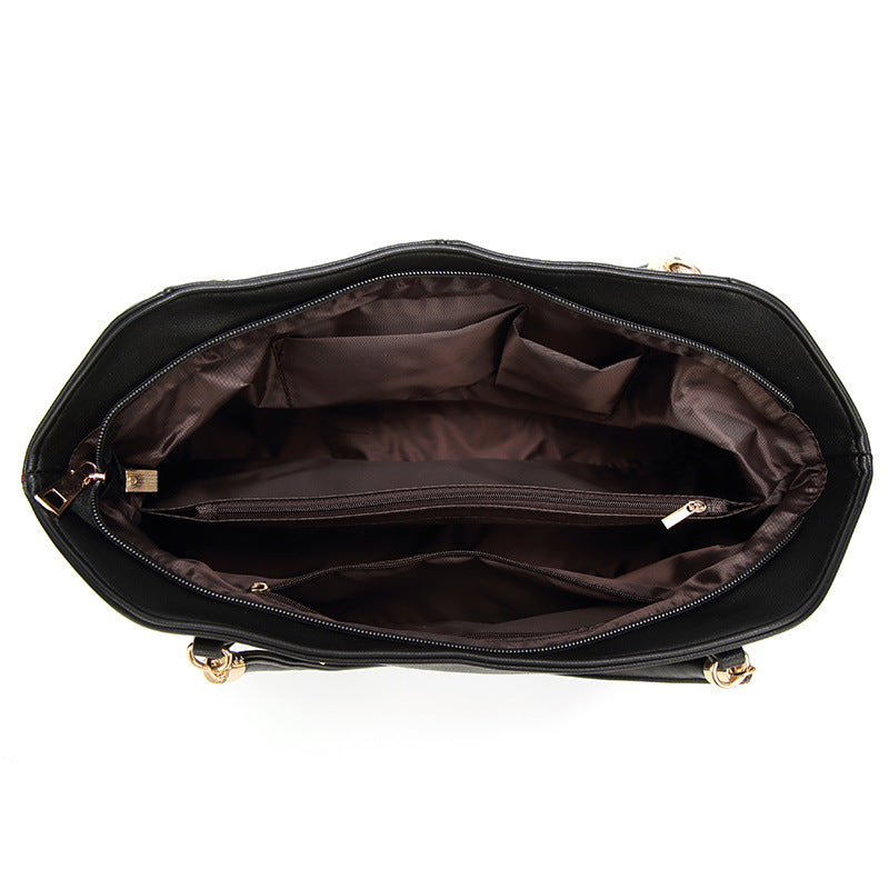 Thea PU leather bucket handbag