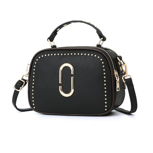 Ottilie PU leather satchel handbag