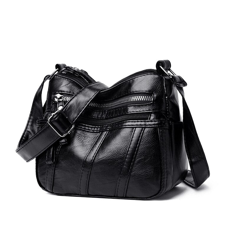 Rifki PU leather hobo handbag