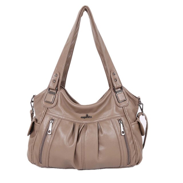 Beverly PU leather hobo handbag