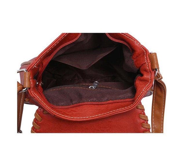 Caoilean PU leather cross-body bag