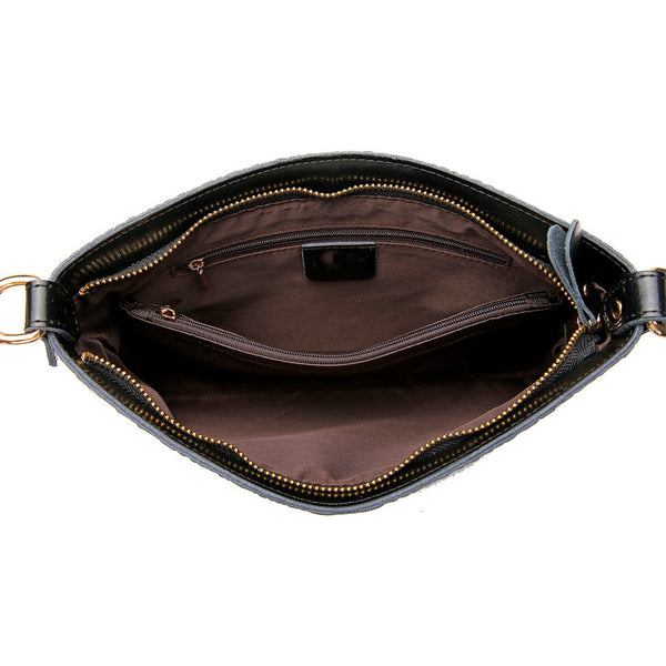 Reena genuine leather clutch bag